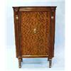 Image 1 : ART DECO - A matching pair of palisander cabinets. Decorated with grotesque bronze masks. Each appro