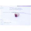 Image 2 : 10k gold 3.32carat ruby solitaire ring