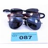 Image 1 : 3 pairs of designer sunglasses; maui jim and DKNY