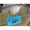 Image 1 : Midcentury signed art pottery white harbour seal