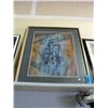 Image 1 : Framed light house print