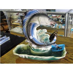 Lehn and company sword fish planter lamp 1956