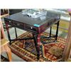 Image 1 : Square mahogany dressing room table