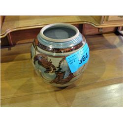 Art pottery vase signed on bottom