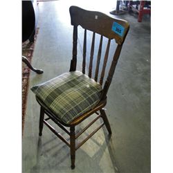 Early 1900s ash side chair