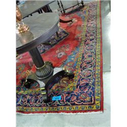 Approx 6F by 10F hand knotted persian area rug