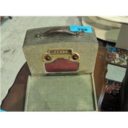 Vintage knight portable tube radio