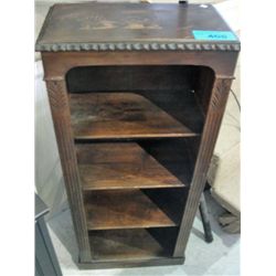 Vintage walnut bookshelf