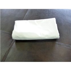 One new twin size white top sheet