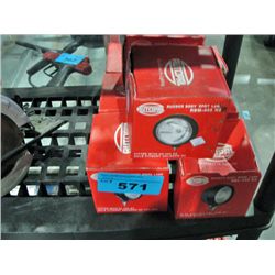 8 rubberbody autopal automobile spot lamps