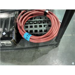 Red airline hose