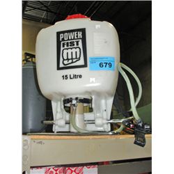Powerfist pressure sprayer