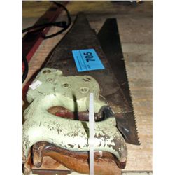 3 carpenters hand saw