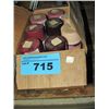 Image 1 : Box of assorted spray paints