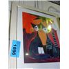 Image 1 : Framed pair of cats print