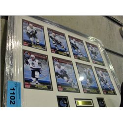 Framed vancouver canucks print