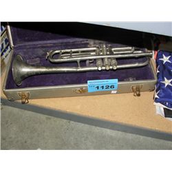 Vintage french made trumpet with case