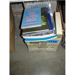 One box of assorted books