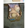 Image 1 : Box of assorted collectors dolls