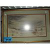 Image 1 : framed original water color