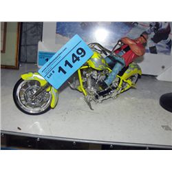 American chopper motorcycle and action figure