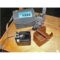 Vintage holiday 2 movie camera and a vintage kodak