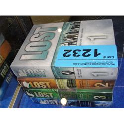 TV series Lost DVD box set; seasons 1 through 4