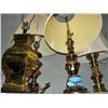 Image 1 : 4 brass table lamps