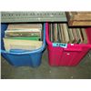 Image 1 : 2 boxes of assorted vintage records