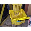 Image 1 : Janiters mop bucket with ringer and caution wet