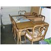 Image 1 : Dining room table with 2 leafs and 6 chairs