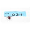 Image 1 : 925 Silver Ruby Ring