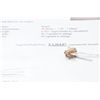 Image 2 : 14k gold 0.30carat custom made diamond bee pin