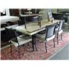 Image 1 : New 7pc patio table set; table with 6 chairs