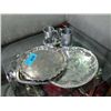 Image 1 : 5 assorted silver plate pieces with different