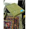 Image 1 : Metal and wicker side table
