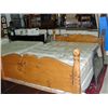 Image 1 : Primitive pine 4 poster bed circa 1840