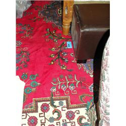 Approx 11F by 14F hand knotted persian area