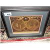 Image 1 : Framed world globe map
