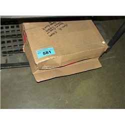Box of commercial floor cleaner pads