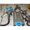 Image 1 : Talk jet flame spray gun set complete with gauges