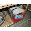 Image 1 : Red and grey metal toolbox and contents