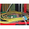 Image 1 : Heavy duty black and yellow extention cord