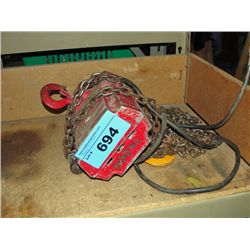 500LBS electric chain hoist