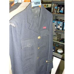 Canadian military uniform; jacket and pants