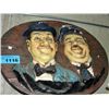 Image 1 : Laurel and hardy hanging decorative display