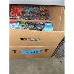 One box of assorted collectors comics