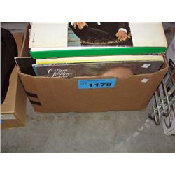 Box of classical records