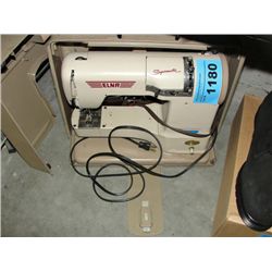 Elna supermatic portable sewing machine