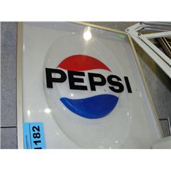 Pepsi advertisment sign